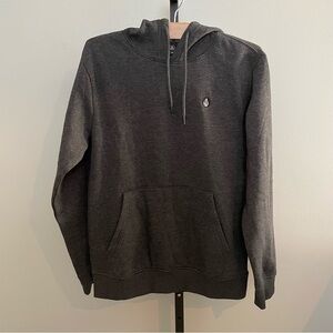 Volcom Men's Gray Hoodie Size Small